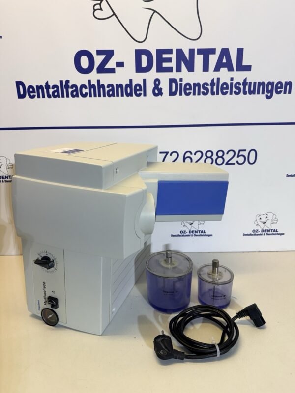 Degudent Multivac Eco Anmischgerät. —1951 Dental - Wandgerät