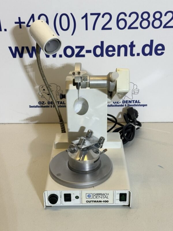Girrbach Dental Cutman-100 Modellsäge mit Modelltisch-1946 Inkl Beleuchtung