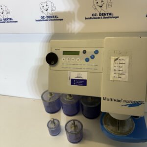 DeguDent  /    Multivac Compact  -  Vacuumanrührgerät mit  5 Bechern -1571