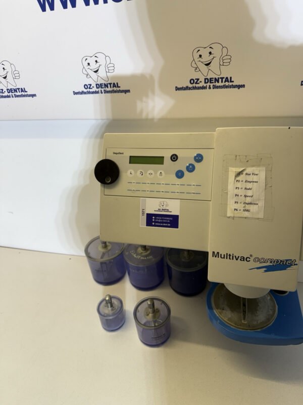 DeguDent  /    Multivac Compact  -  Vacuumanrührgerät mit  5 Bechern -1571