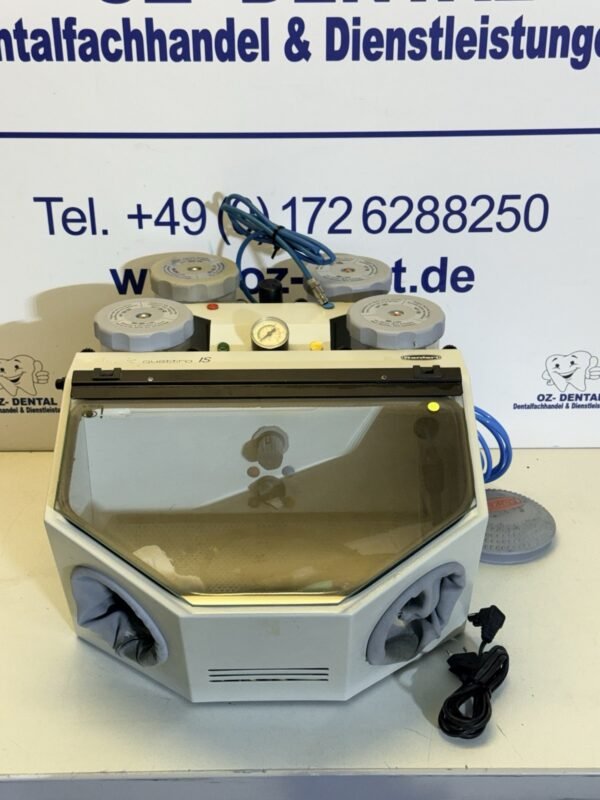 Renfert Basic Quattro Sandstrahler Sandstrahlgerät mit 4 Kammer Dental