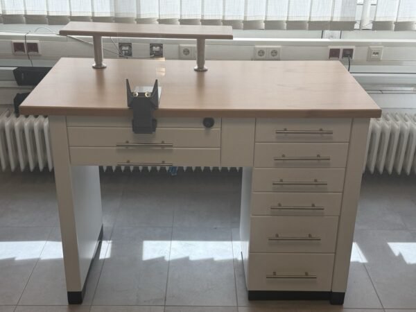 Oz-Dent Einzel - Arbeitsplatz 125 Cm Labortisch Technikertisch, Dentallabor,