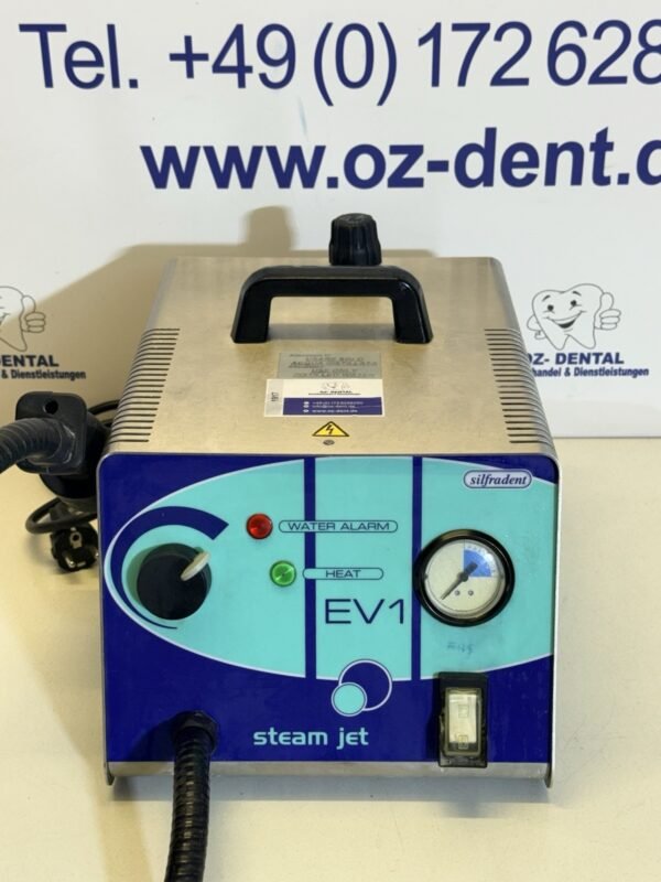 Silfradent Steam Jet EV1 Dampfstrahlgerät Dampfstrahler Top Zustand
